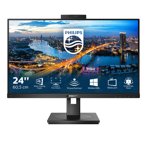 Philips B Line 242B1H/00 Computerbildschirm 60,5 cm (23.8") 1920 x 1080 Pixel Full HD LED Schwarz