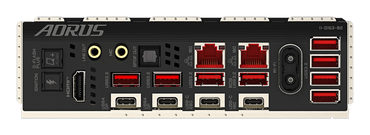 GIGABYTE X870E AORUS XTREME X3D AI TOP Mainboard - Unterstützt AMD Ryzen 9000 Serie CPUs, 24+2+2-Phasen-VRM, bis zu 9000MHz DDR5 (O.C.), 2xPCIe 5.0 M.2 + 3xPCIe 4.0 M.2, Wi-Fi 7, 10GbE LAN, USB 4