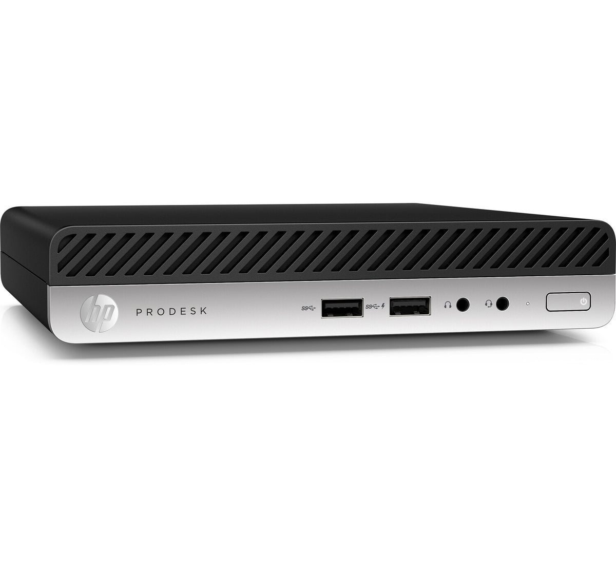 T1A HP ProDesk 400 G4 Refurbished Intel® Core™ i5 i5-8400T 8 GB DDR4-SDRAM 256 GB SSD Windows 10 Pro Mini PC Mini-PC Schwarz, Silber