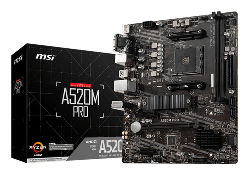 MSI A520M Pro (A520.AM4.mATX.DDR4)