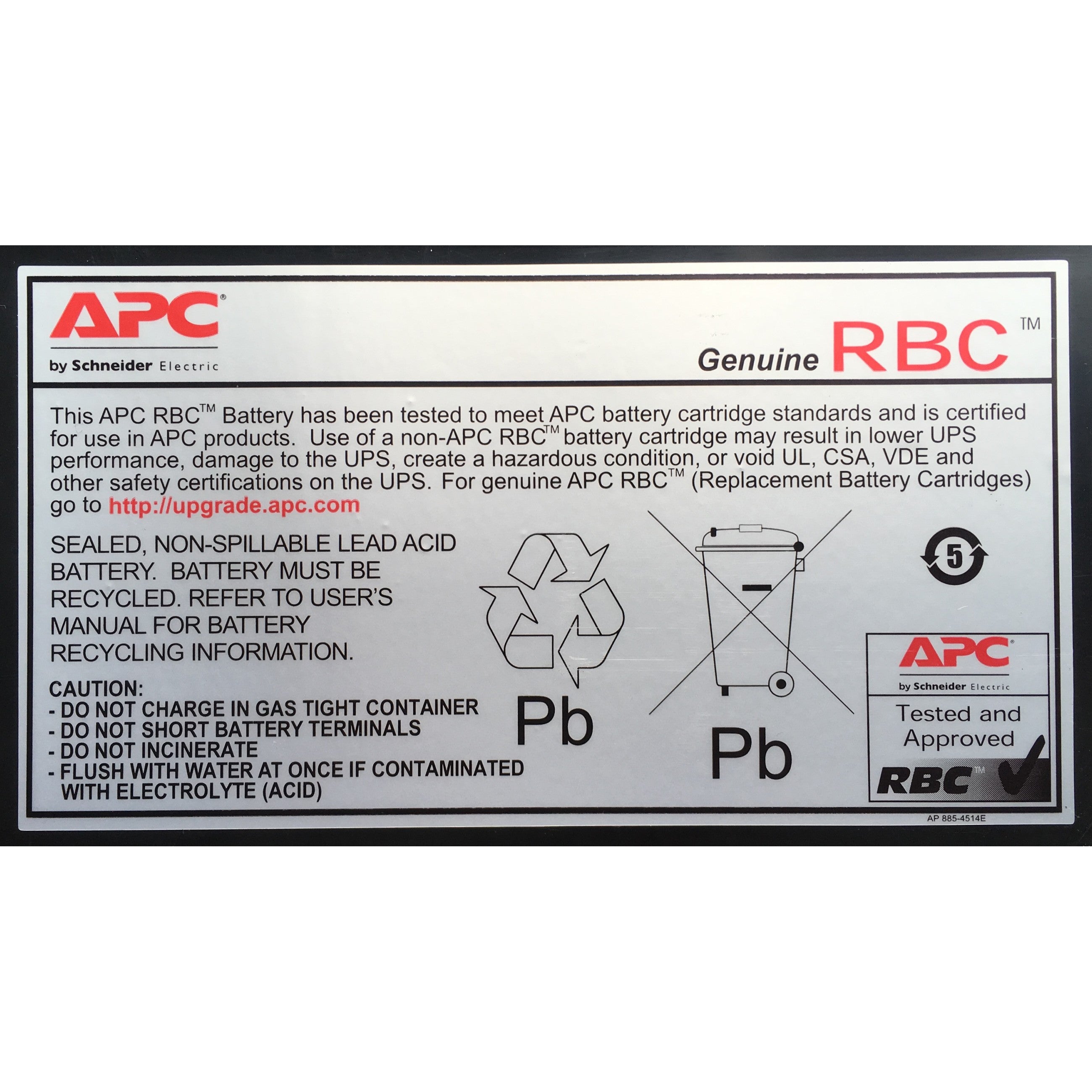 APC Ersatzbatterie RBC59