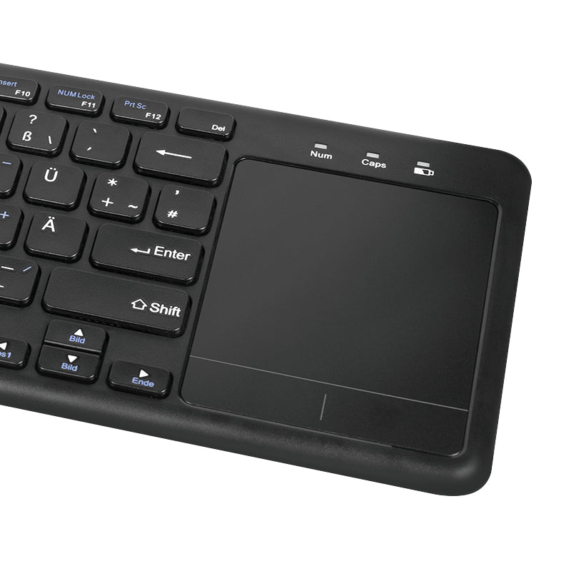 LogiLink ID0188 Tastatur Haus RF Wireless QWERTZ Schwarz