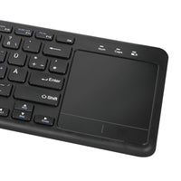 LogiLink ID0188 Tastatur Haus RF Wireless QWERTZ Schwarz
