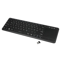LogiLink ID0188 Tastatur Haus RF Wireless QWERTZ Schwarz