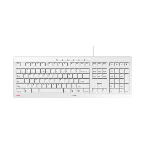 Contour Design STREAM Tastatur Büro USB QWERTY US Englisch Weiß