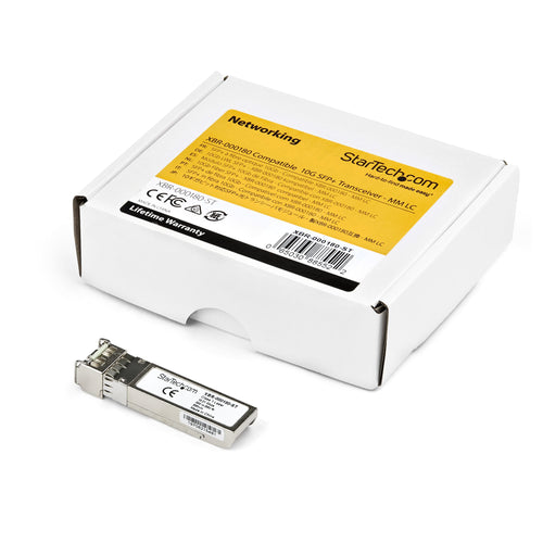StarTech STARTECH.COM Transceiver Modul SFP+ Module 10GBase-SR HP kompatibel Glasfaser 850nm LC
