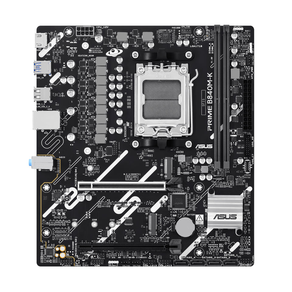 ASUS PRIME B840M-K AMD B840 Sockel AM5 micro ATX