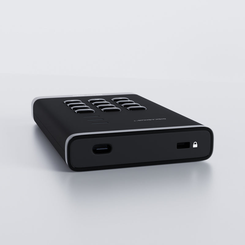 iStorage diskAshur3 SSD 256-bit 16TB - Black