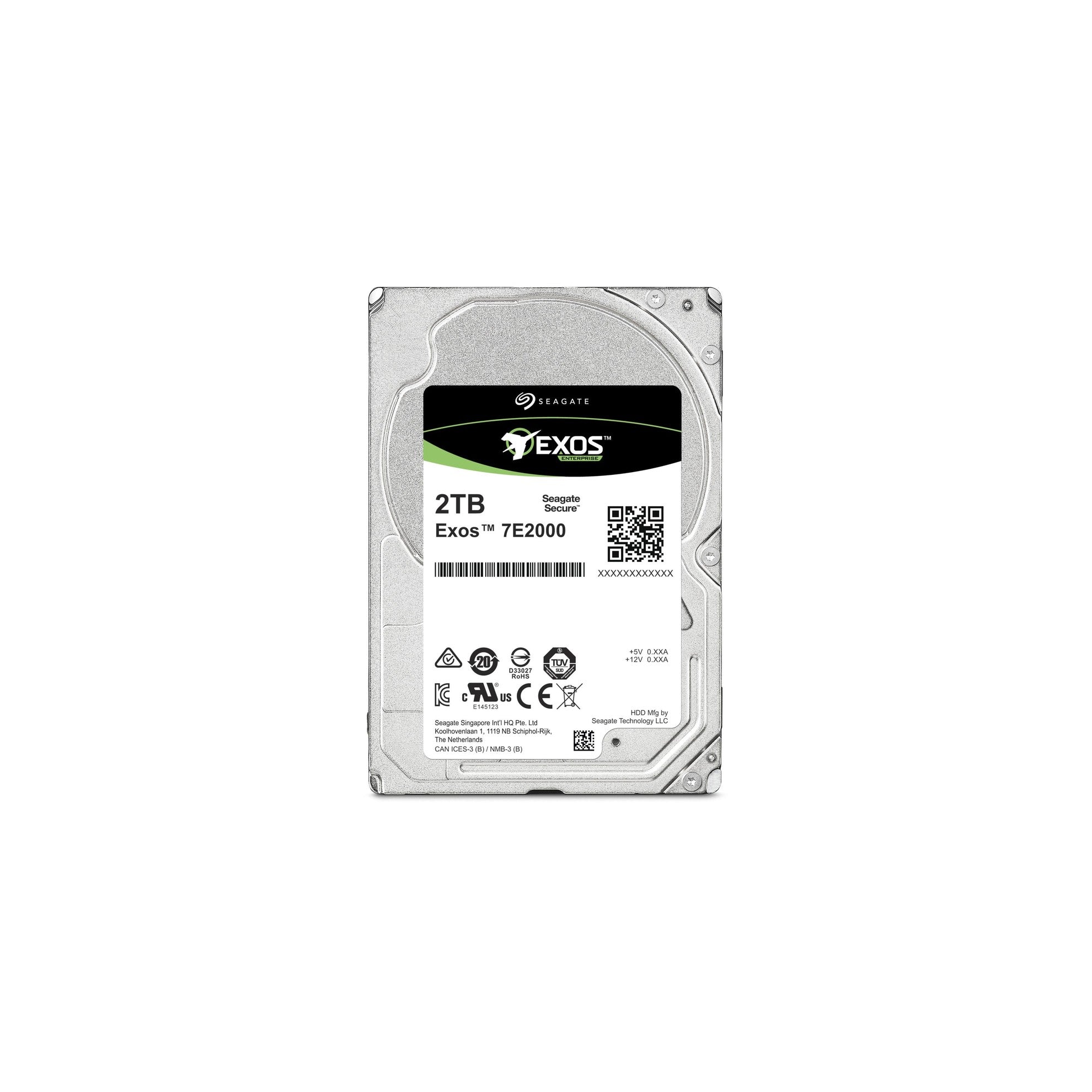Seagate Exos 7E2000 SATA 2.5 2TB 512E