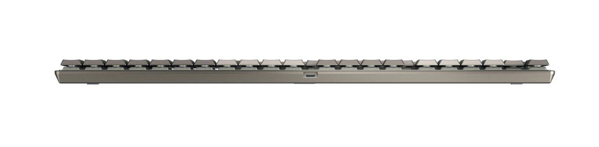 CHERRY KC 500 MX LP Tastatur Heimbüro USB QWERTZ Deutsch Grau