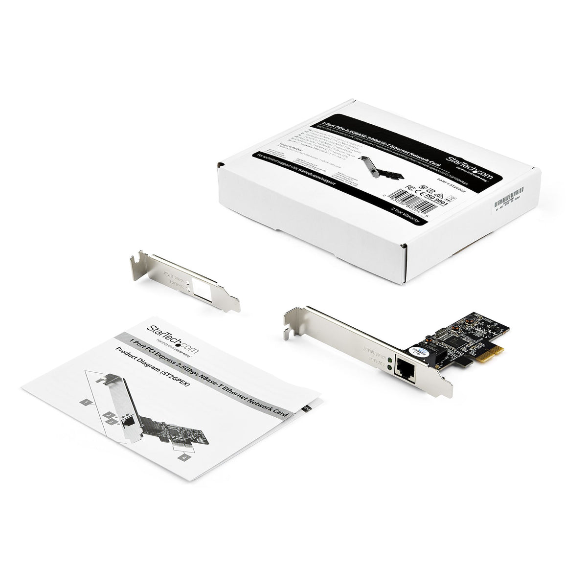 StarTech.com 2,5 Gbit/s 2,5 GBASE-T PCIe-Netzwerkkarte