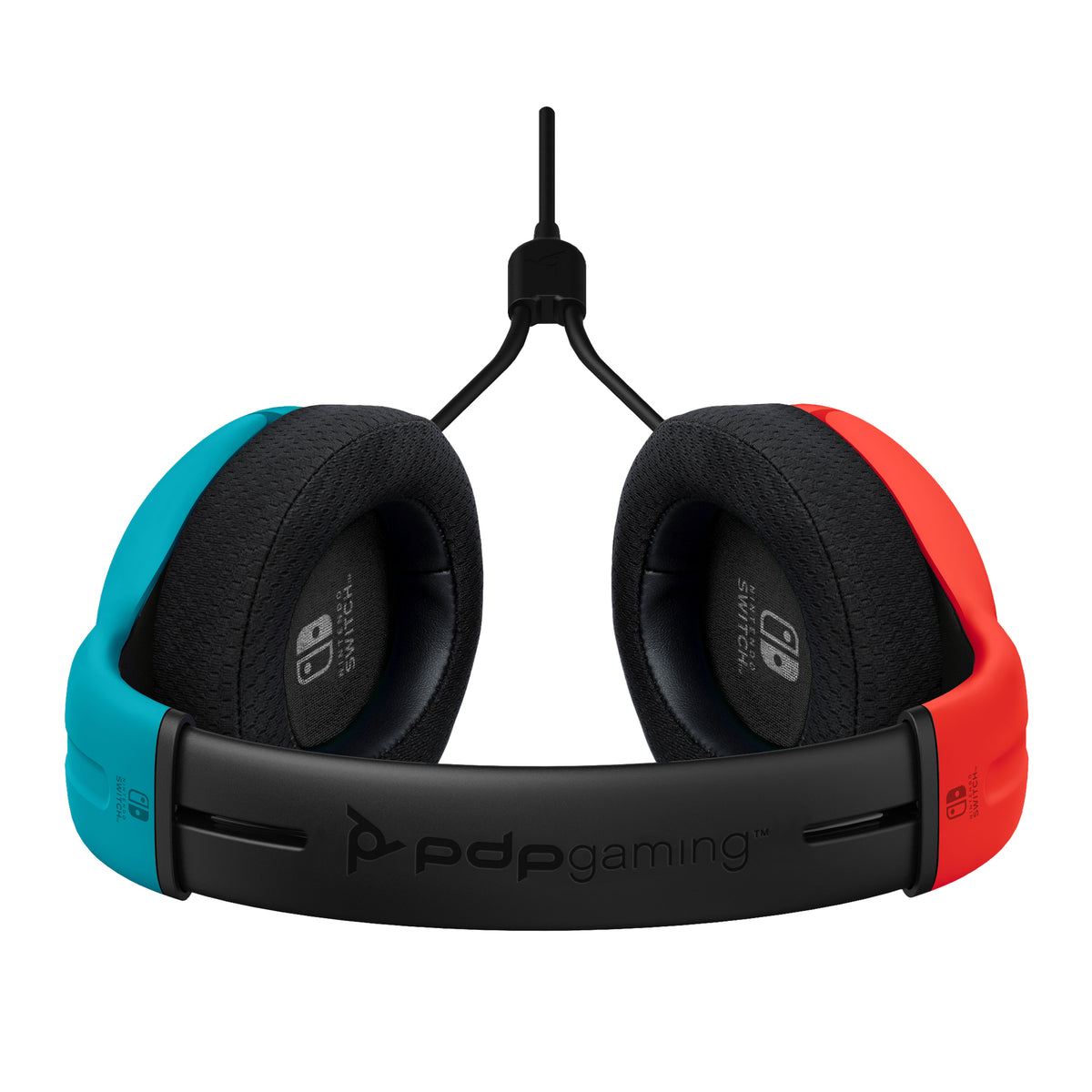 PDP LVL40 Kopfhörer Kabelgebunden Kopfband Gaming Schwarz, Blau, Rot