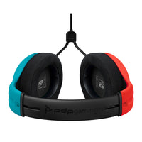 PDP LVL40 Kopfhörer Kabelgebunden Kopfband Gaming Schwarz, Blau, Rot