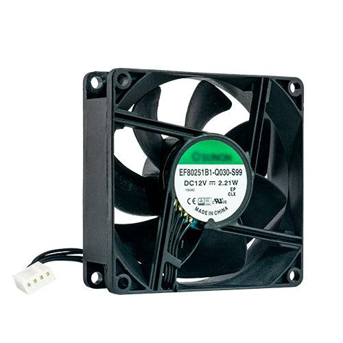 QNAP FAN-8CM-T01 Computerkühlsystem Universal Ventilator Schwarz