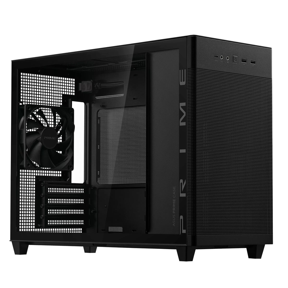 ASUS AP201 PRIME CASE TG Mini Tower Schwarz