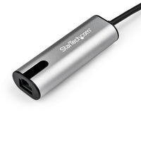 StarTech.com 2.5GbE USB-C auf Netzwerk Adapter - USB-C 3.0 2.5/1 Gbit/s und 100 Mbit/s Multigeschwindigkeits NIC - USB-C/Thunderbolt 3 3.1 Laptop auf RJ45/LAN - MacBook Pro, Surface