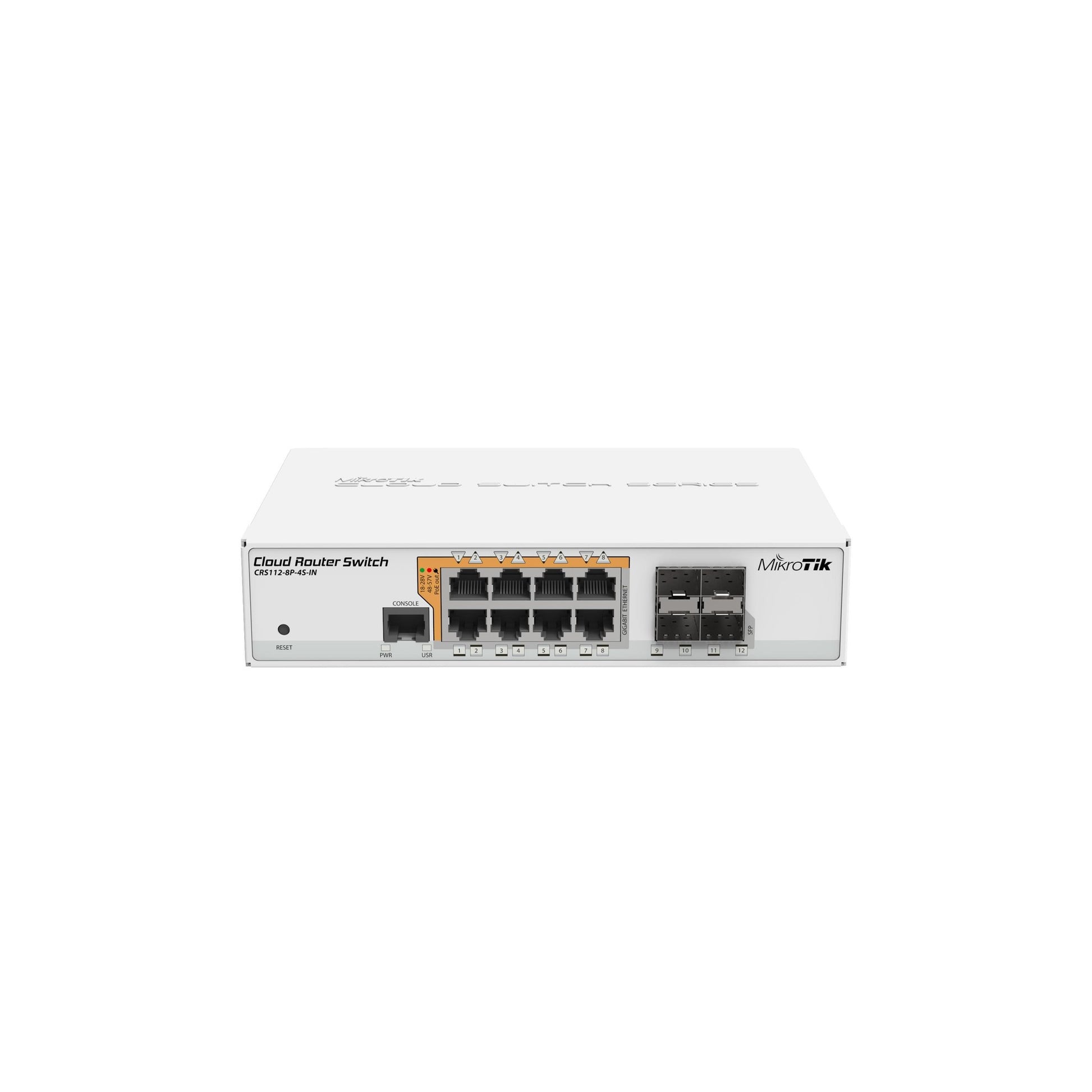 MikroTik CRS112-8P-4S-IN: L3 Switch