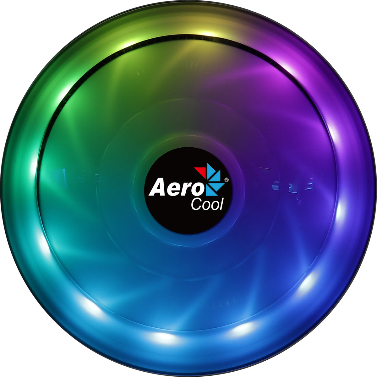 Aerocool Core Plus Prozessor Kühler 13,6 cm Schwarz, Weiß