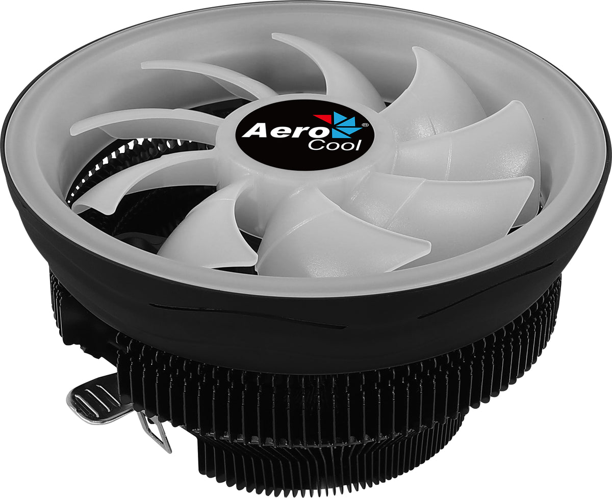 Aerocool Core Plus Prozessor Kühler 13,6 cm Schwarz, Weiß