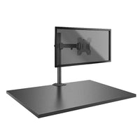 Lindy 40657 Flachbildschirm-Tischhalterung 71,1 cm (28") Tisch/Bank Schwarz