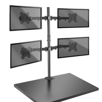 Lindy 40659 Flachbildschirm-Tischhalterung 71,1 cm (28") Tisch/Bank Schwarz