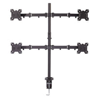 Lindy 40659 Flachbildschirm-Tischhalterung 71,1 cm (28") Tisch/Bank Schwarz