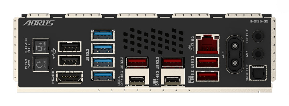 GIGABYTE X870E AORUS MASTER Mainboard - Unterstützt AMD Ryzen 9000 CPUs, 16+2+2 Phasen digitales VRM, bis zu 8600MHz DDR5 (OC), 3xPCIe 5.0 + 1xPCIe 4.0, Wi-Fi 7, 5GbE LAN, USB 4