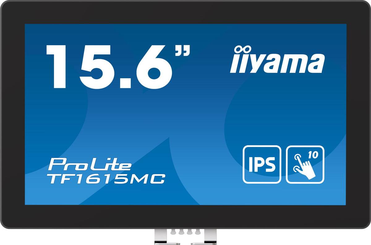 iiyama ProLite TF1615MC-B1 Computerbildschirm 39,6 cm (15.6") 1920 x 1080 Pixel Full HD Touchscreen Schwarz