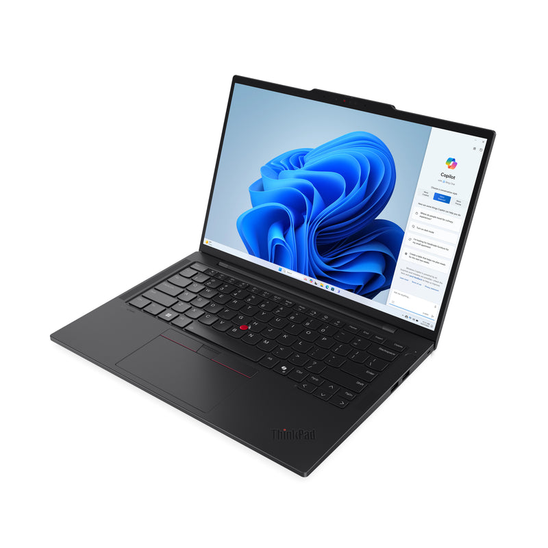 Lenovo ThinkPad T14s Gen 5 Intel Core Ultra 7 155U Laptop 35,6 cm (14") WUXGA 16 GB LPDDR5x-SDRAM 512 GB SSD Wi-Fi 6E (802.11ax) Windows 11 Pro Deutsch Schwarz