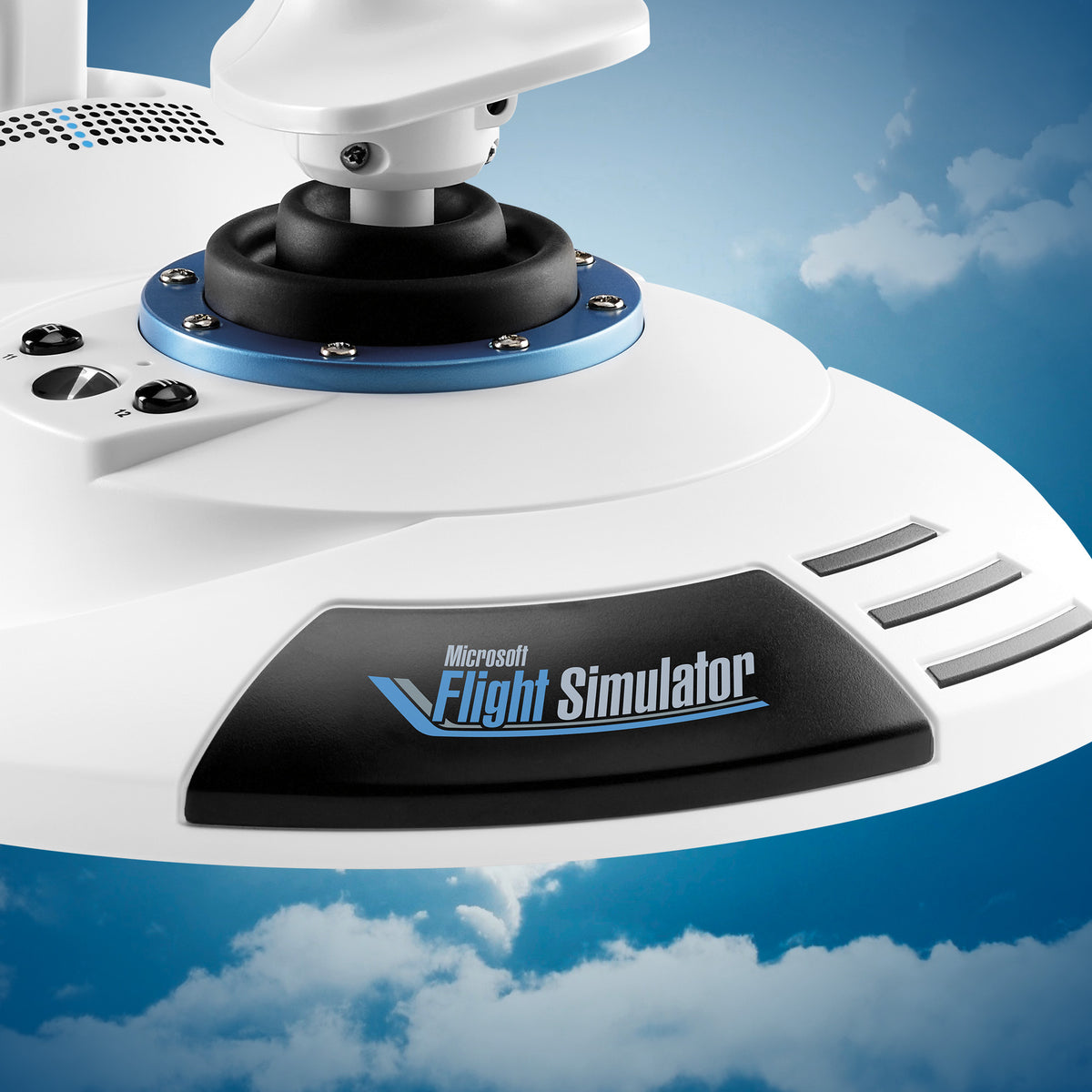 Thrustmaster T.Flight Hotas One Microsoft Flight Simulator Edition Schwarz, Weiß USB Joystick + Motorsteuerungshebel Analog / Digital PC, Xbox One, Xbox One S, Xbox One X