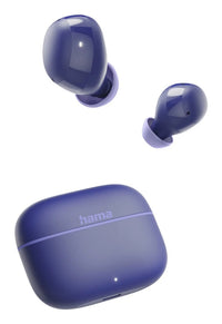 Hama Freedom Buddy II Kopfhörer True Wireless Stereo (TWS) im Ohr Anrufe/Musik Bluetooth Blau