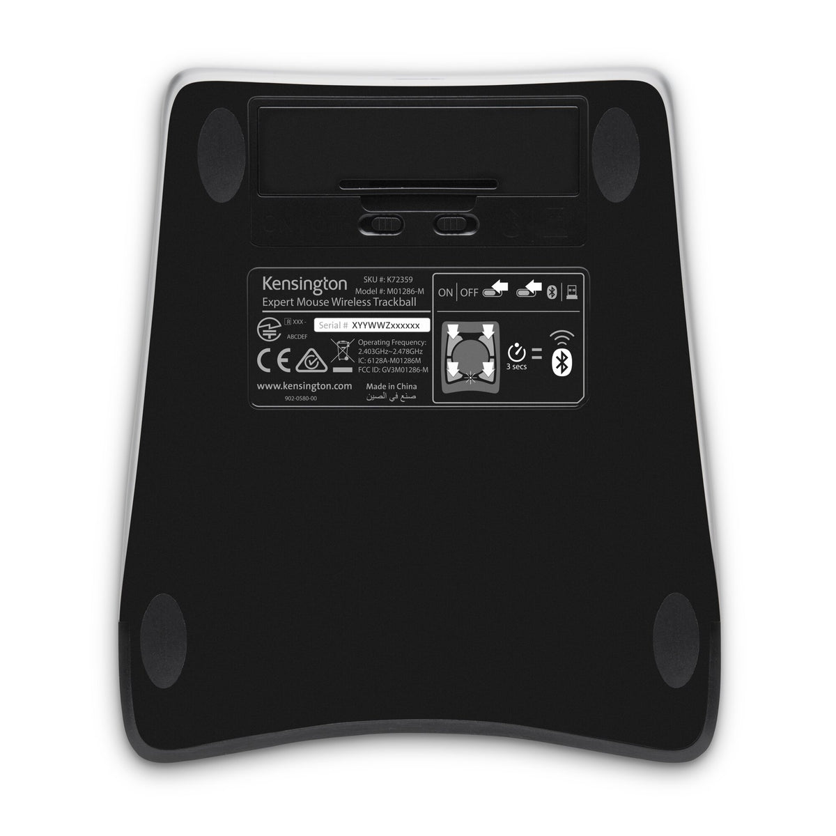 Kensington Kabelloser Expert Mouse-Trackball