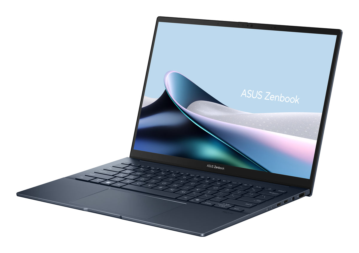 ASUS Zenbook 14 OLED UX3405CA-QL205W Intel Core Ultra 9 285H Laptop 35,6 cm (14") Touchscreen WUXGA 32 GB LPDDR5x-SDRAM 1 TB SSD Wi-Fi 7 (802.11be) Windows 11 Home Deutsch Blau