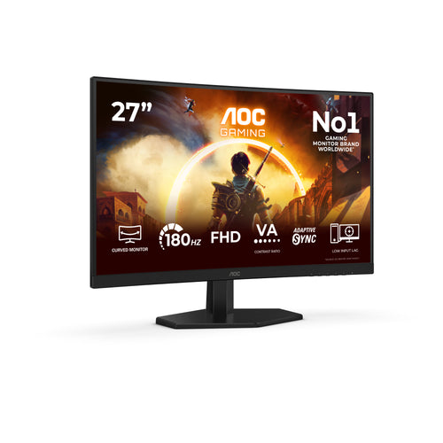 AOC G4 27" IPS FHD 180Hz Computerbildschirm 68,6 cm (27") 1920 x 1080 Pixel Full HD LCD Schwarz, Rot