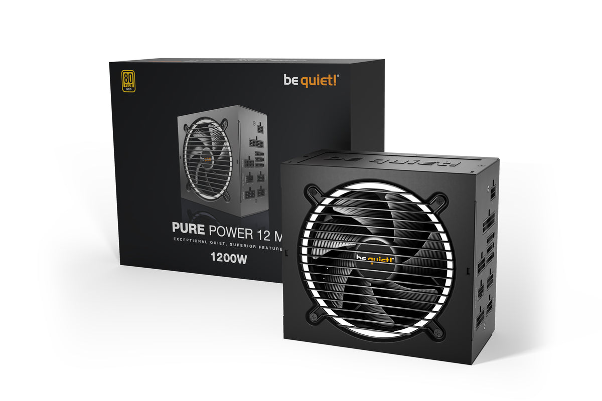 be quiet! PURE POWER 12 M | 1200W Netzteil 20+4 pin ATX ATX Schwarz