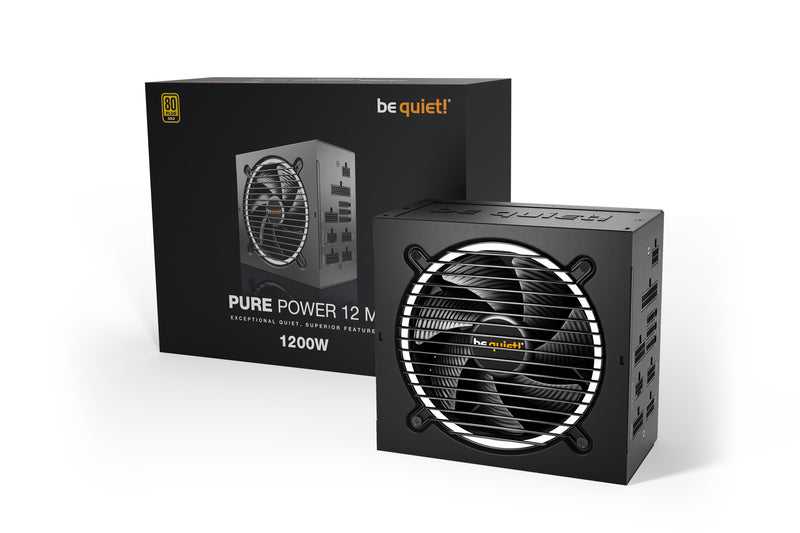 be quiet! PURE POWER 12 M | 1200W Netzteil 20+4 pin ATX ATX Schwarz