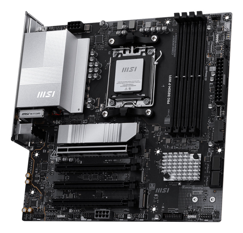 MSI PRO B850M-P WIFI Motherboard AMD B850 Sockel AM5 micro ATX