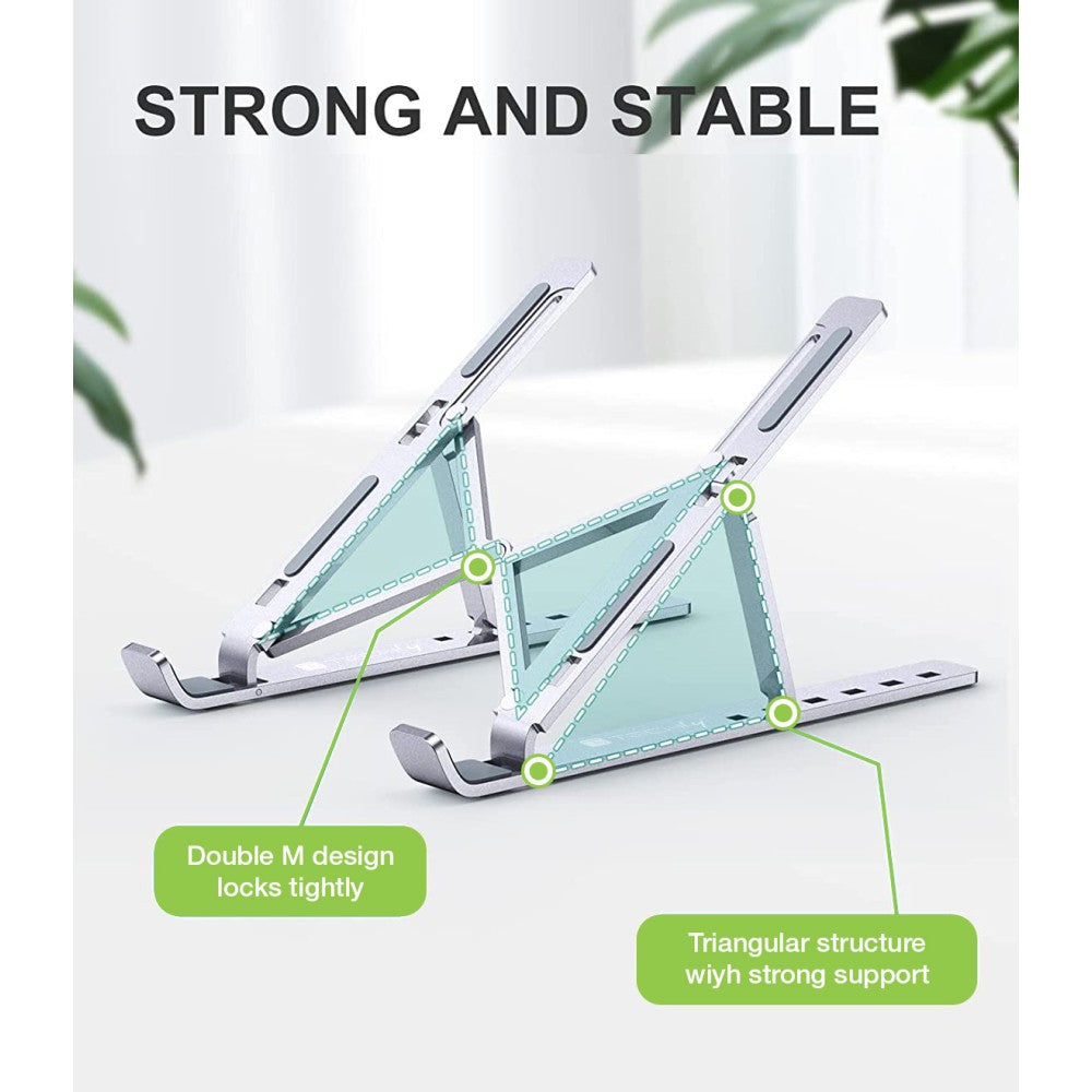 Techly ICA-TBL 134TY laptop-ständer Silber 40,6 cm (16")