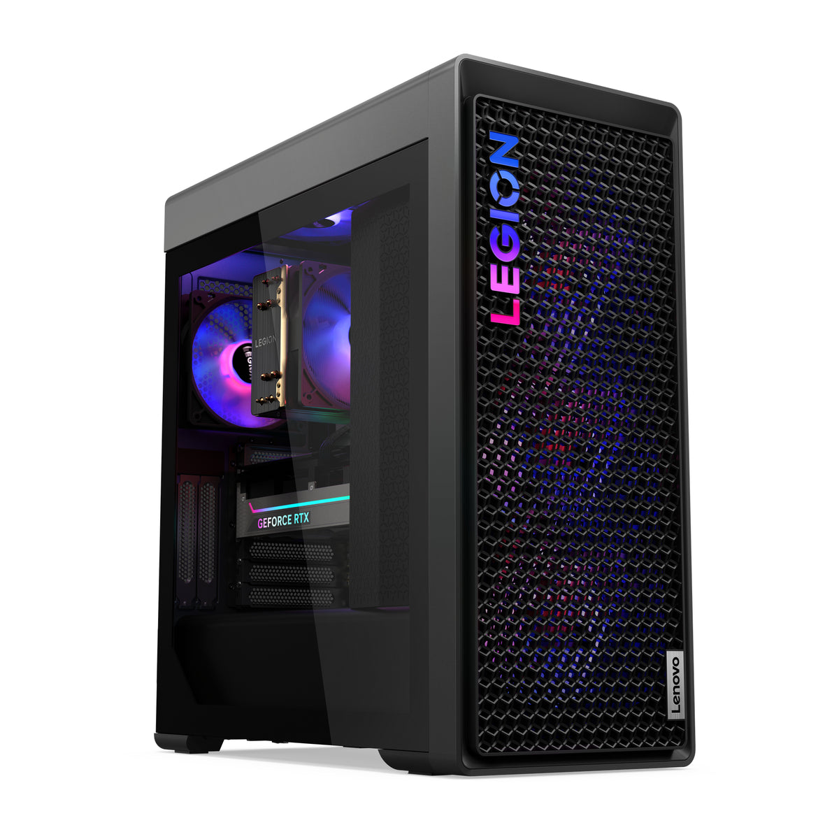 Lenovo Legion T7 34IAS10 Intel Core Ultra 7 265K 32 GB DDR5-SDRAM 1 TB SSD NVIDIA GeForce RTX 5070 Ti Windows 11 Home Tower PC Grau