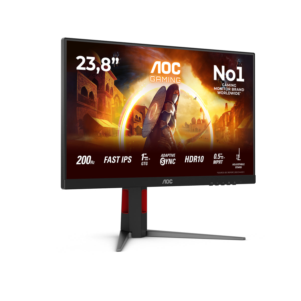 AOC G4 24G4HA Computerbildschirm 60,5 cm (23.8") 1920 x 1080 Pixel Full HD LED Schwarz, Rot