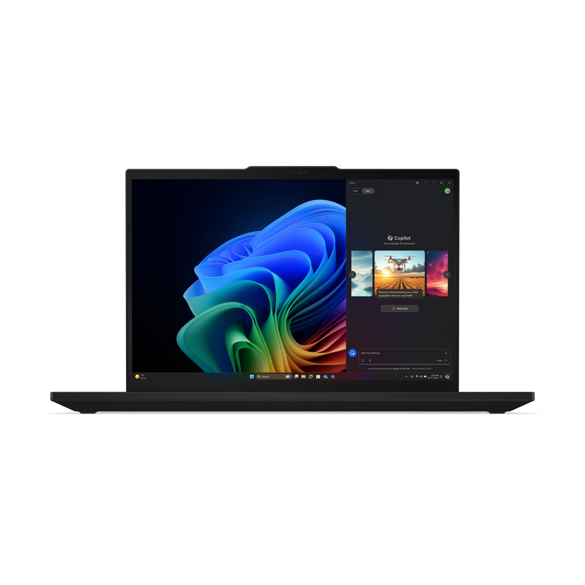 Lenovo ThinkPad T16 Gen 4 (AMD) Copilot+ PC AMD Ryzen AI 7 350 Laptop 40,6 cm (16") WUXGA 32 GB DDR5-SDRAM 1 TB SSD Wi-Fi 7 (802.11be) Windows 11 Pro Schwarz Schweiz