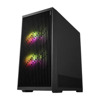 FSP M330-BA Gehäuse Midi Tower mITX, mATX, ATX Schwarz ARGB