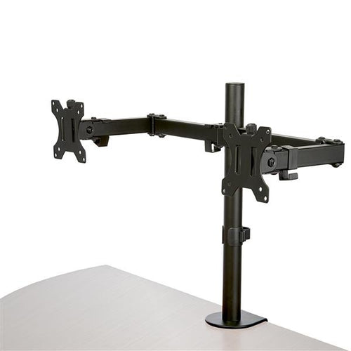 StarTech StarTech.com Monitor Arm for 2 Monitors with Desk Mount Clamp VESA