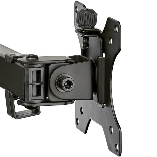 StarTech.com Monitorarm für 2 Monitore mit Schreibtischhalterung - Tischklemme - VESA-Monitorhalterung für bis zu 32-Zoll-Displays - Ergonomischer Gelenkmonitorarm - höhenverstellbar, neigbar, drehbar