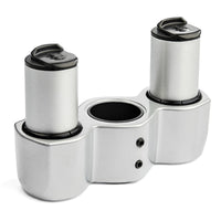 StarTech.com Vierfach-Monitorarm - Premium Gelenkige Monitor Halterung 2x2 für VESA-Bildschirme bis 30" (11,3kg) - Höhenverstellbar - Neig-/Schwenk-/Drehbar - Tischklemme/Tischlochmontage