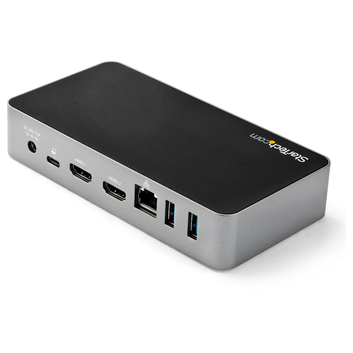 StarTech.com USB-C Dockingstation - Dual Monitor 1080p HDMI Laptop Dock - 65W Power Delivery - 1x USB-C, 3x USB-A, Ethernet - Dual Video USB 3.1 Gen 1 Typ-C Dock - Mac & Windows