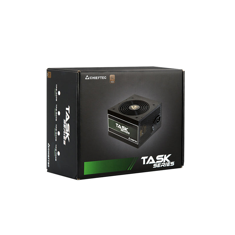 Chieftec Task TPS-700S Netzteil 700 W 20+4 pin ATX ATX Schwarz