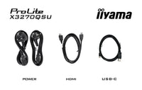 iiyama ProLite X3270QSU-B1 Computerbildschirm 80 cm (31.5") 2560 x 1440 Pixel Wide Quad HD LED Schwarz
