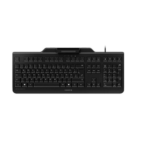 CHERRY JK-A0400FR-2 Tastatur Büro USB AZERTY Französisch Schwarz