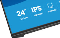 iiyama ProLite XB2493HSU-B1 Computerbildschirm 60,5 cm (23.8") 1920 x 1080 Pixel Full HD LED Schwarz